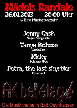 Mädels Randale 26.01.2013 / 20:00